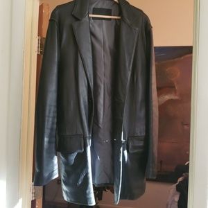 kenneth cole leather jacket